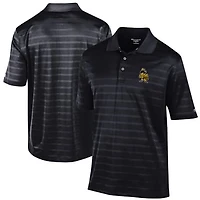 Men's Champion Black Salt Lake Bees Textured Solid Polo
