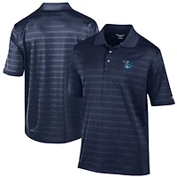 Men's Champion Navy Tampa Tarpons Textured Solid Polo