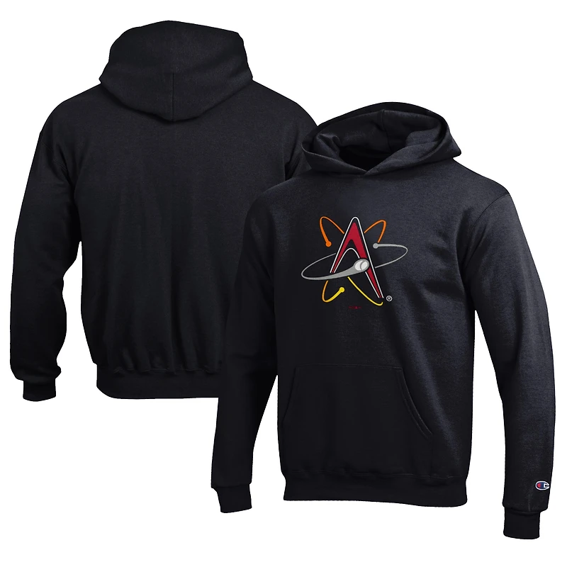 Youth Champion Black Albuquerque Isotopes Eco Powerblend Pullover Hoodie