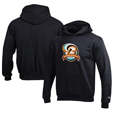 Youth Champion Black Bowie Baysox Eco Powerblend Pullover Hoodie