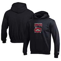 Youth Champion Black Carolina Mudcats Eco Powerblend Pullover Hoodie