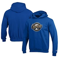 Youth Champion Royal Rancho Cucamonga Quakes Eco Powerblend Pullover Hoodie