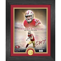 Highland Mint Christian McCaffrey San Francisco 49ers 13'' x 16'' NFL Legends Bronze Coin Photo Mint