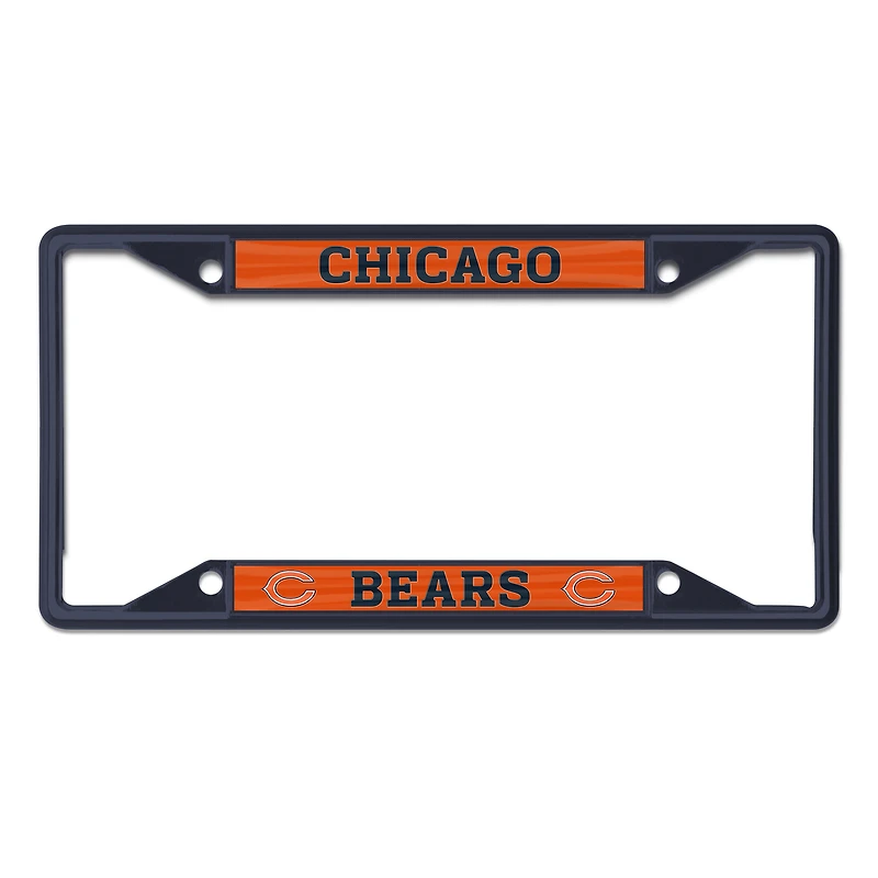 WinCraft Chicago Bears Chrome Color License Plate Frame