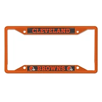 WinCraft Cleveland Browns Chrome Color License Plate Frame