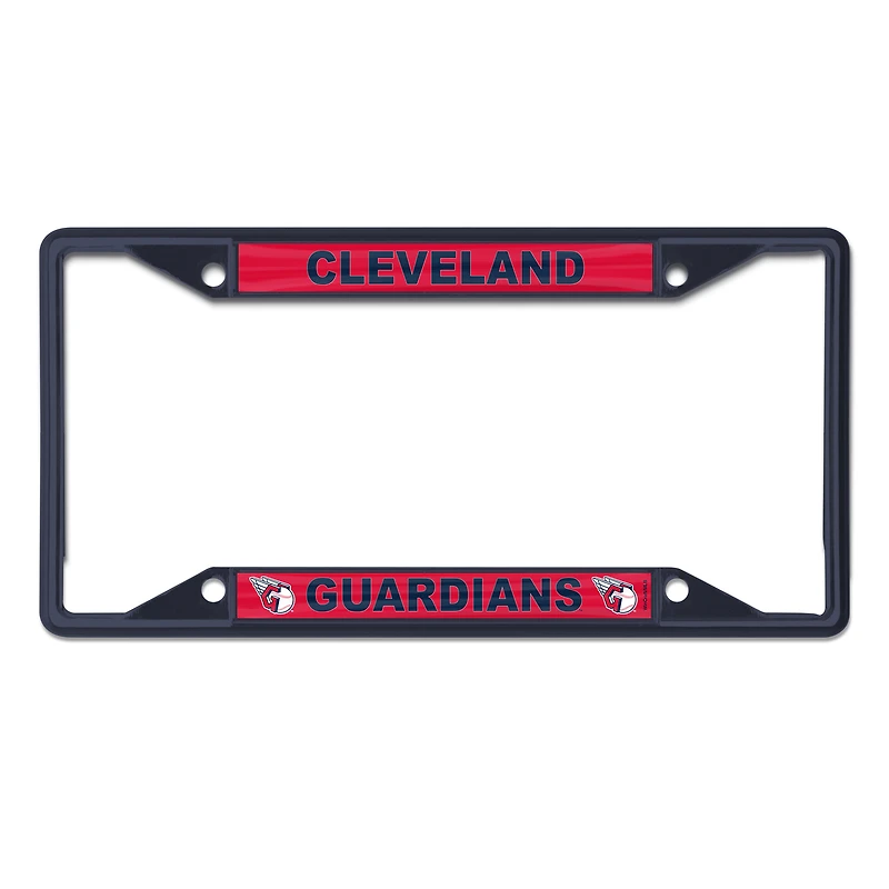 WinCraft Cleveland Guardians Chrome Color License Plate Frame