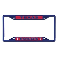 WinCraft Texas Rangers Chrome Color License Plate Frame