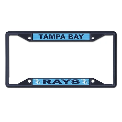WinCraft Tampa Bay Rays Chrome Color License Plate Frame