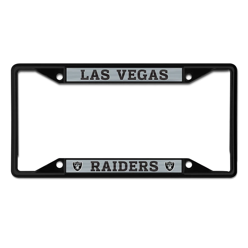 WinCraft Las Vegas Raiders Chrome Color License Plate Frame