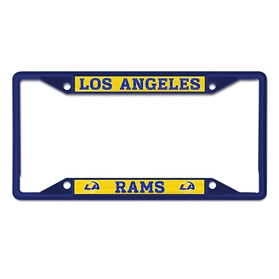 WinCraft Los Angeles Rams Chrome Color License Plate Frame