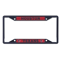 WinCraft Houston Texans Chrome Color License Plate Frame