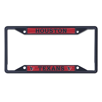 WinCraft Houston Texans Chrome Color License Plate Frame