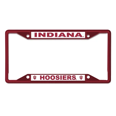 WinCraft Indiana Hoosiers Chrome Color License Plate Frame