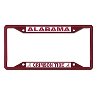 WinCraft Alabama Crimson Tide Chrome Color License Plate Frame