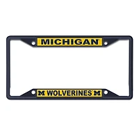 WinCraft Michigan Wolverines Chrome Color License Plate Frame