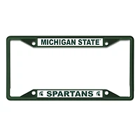 WinCraft Michigan State Spartans Chrome Color License Plate Frame