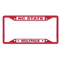 WinCraft NC State Wolfpack Chrome Color License Plate Frame