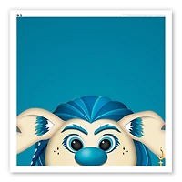 Seattle Kraken 12'' x 12'' Buoy Poster Print