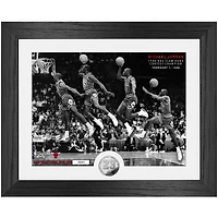 Highland Mint Michael Jordan Chicago Bulls 13'' x 16'' 1988 NBA Slam Dunk Champion Framed Silver Coin Photo Mint