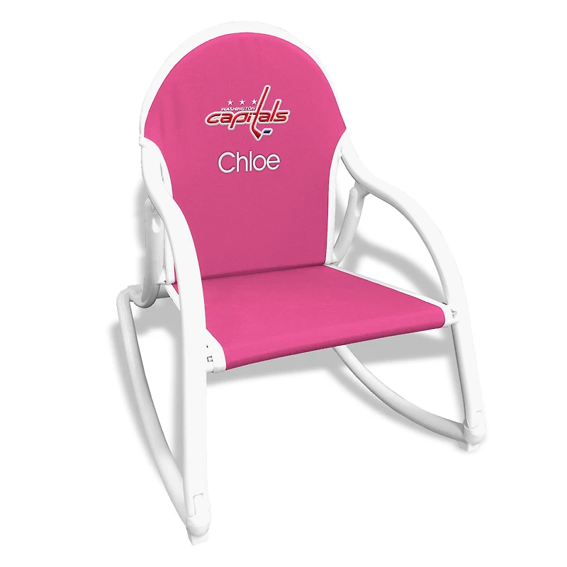 Washington Capitals Children's Personalized Rocking Chair