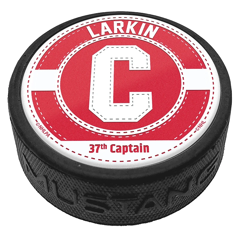 Dylan Larkin Detroit Red Wings Captain Puck