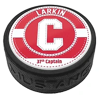 Dylan Larkin Detroit Red Wings Captain Puck