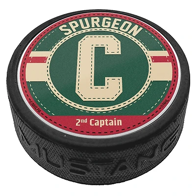 Jared Spurgeon Minnesota Wild Captain Puck