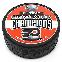 Philadelphia Flyers Two-Time Stanely Cup Champions Puck