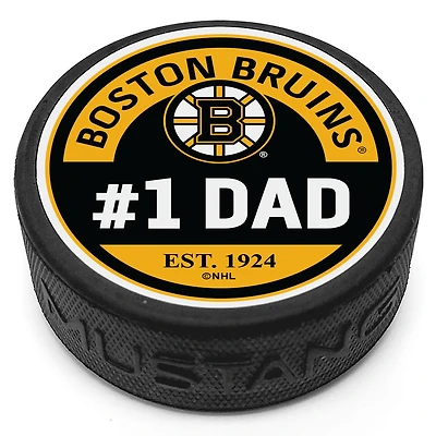 Boston Bruins #1 Dad Puck