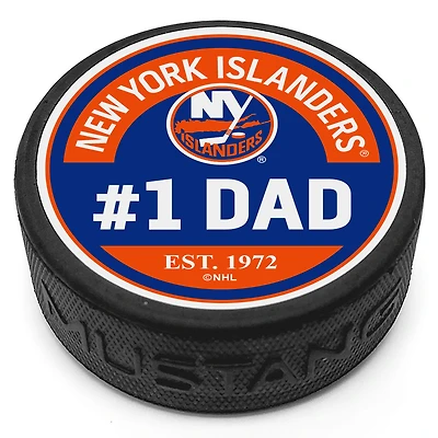 New York Islanders #1 Dad Puck