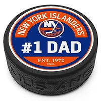 New York Islanders #1 Dad Puck