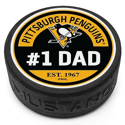 Pittsburgh Penguins #1 Dad Puck
