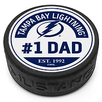 Tampa Bay Lightning #1 Dad Puck