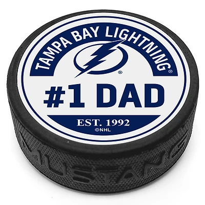 Tampa Bay Lightning #1 Dad Puck