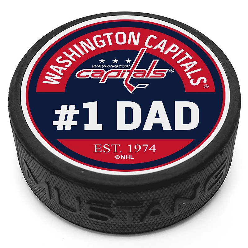 Washington Capitals #1 Dad Puck