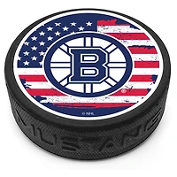 Boston Bruins Patriot Puck