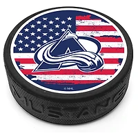 Colorado Avalanche Patriot Puck