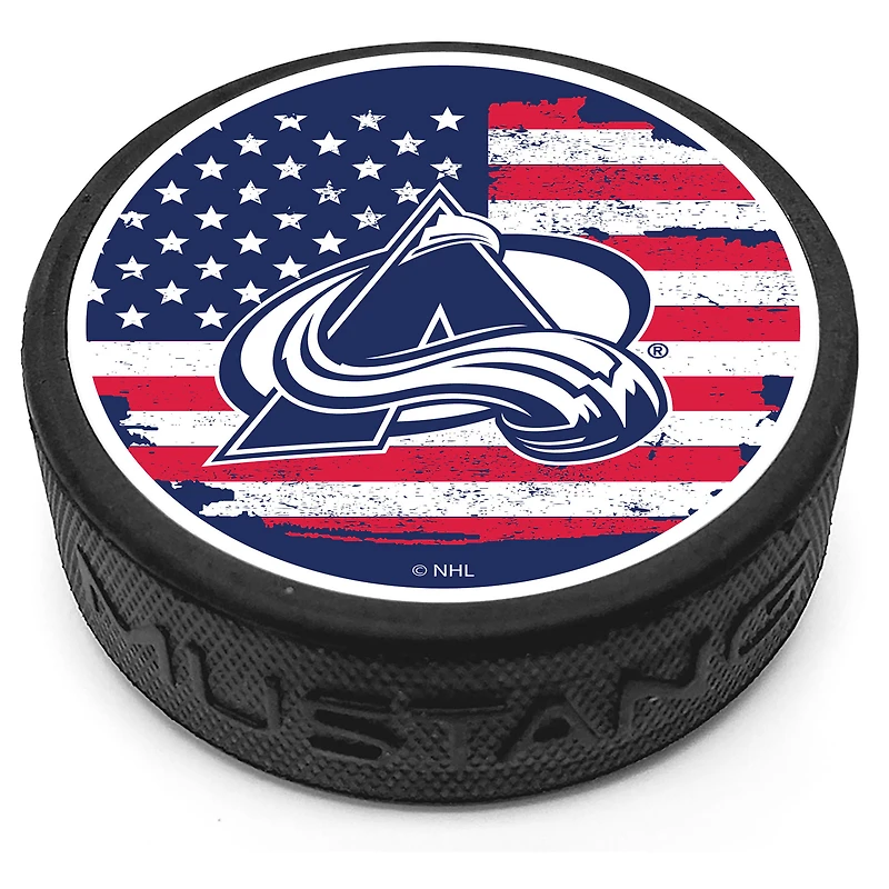 Colorado Avalanche Patriot Puck