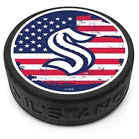 Seattle Kraken Patriot Puck