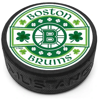 Boston Bruins St. Patrick's Day Puck