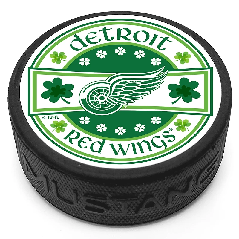 Detroit Red Wings St. Patrick's Day Puck