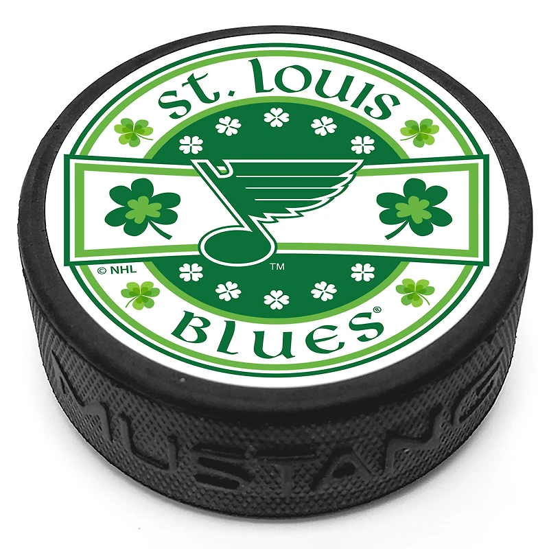 St. Louis Blues St. Patrick's Day Puck