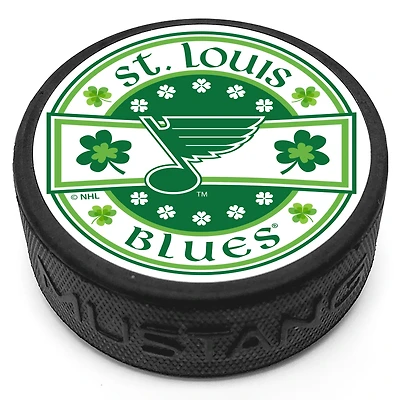 St. Louis Blues St. Patrick's Day Puck