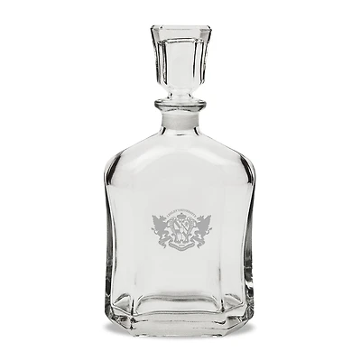 Lesley Lynx Team Design 23.75oz. Crystal Whiskey Decanter