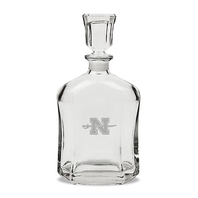 Nicholls State Colonels Team Design 23.75oz. Crystal Whiskey Decanter