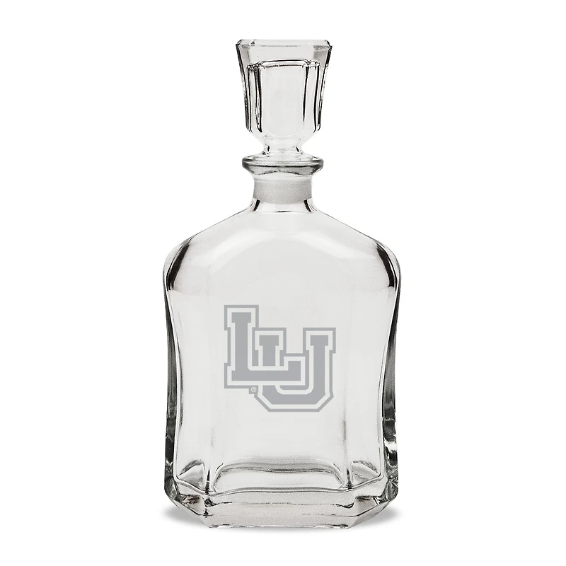 Lamar Cardinals Team Design 23.75oz. Crystal Whiskey Decanter
