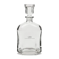 Lincoln Memorial Railsplitters Team Design 23.75oz. Crystal Whiskey Decanter