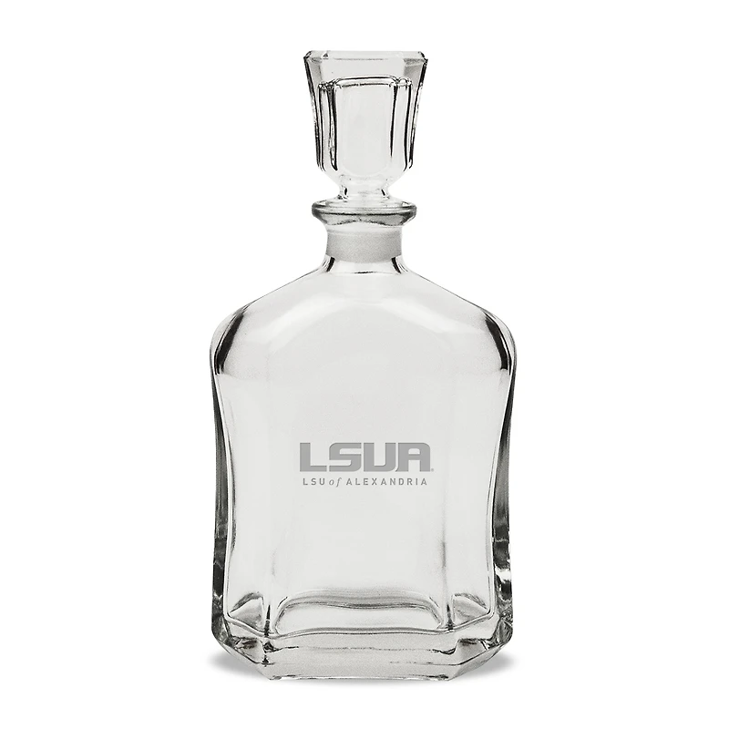 LSUA Generals Team Design 23.75oz. Crystal Whiskey Decanter