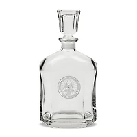 Muskingum Muskies Team Graphic 23.75oz. Crystal Whiskey Decanter