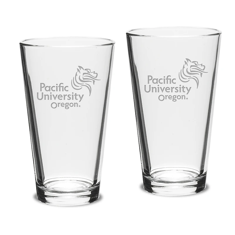 Pacific Boxers Team Design Two-Piece 16oz. Classic Pub Glass Set